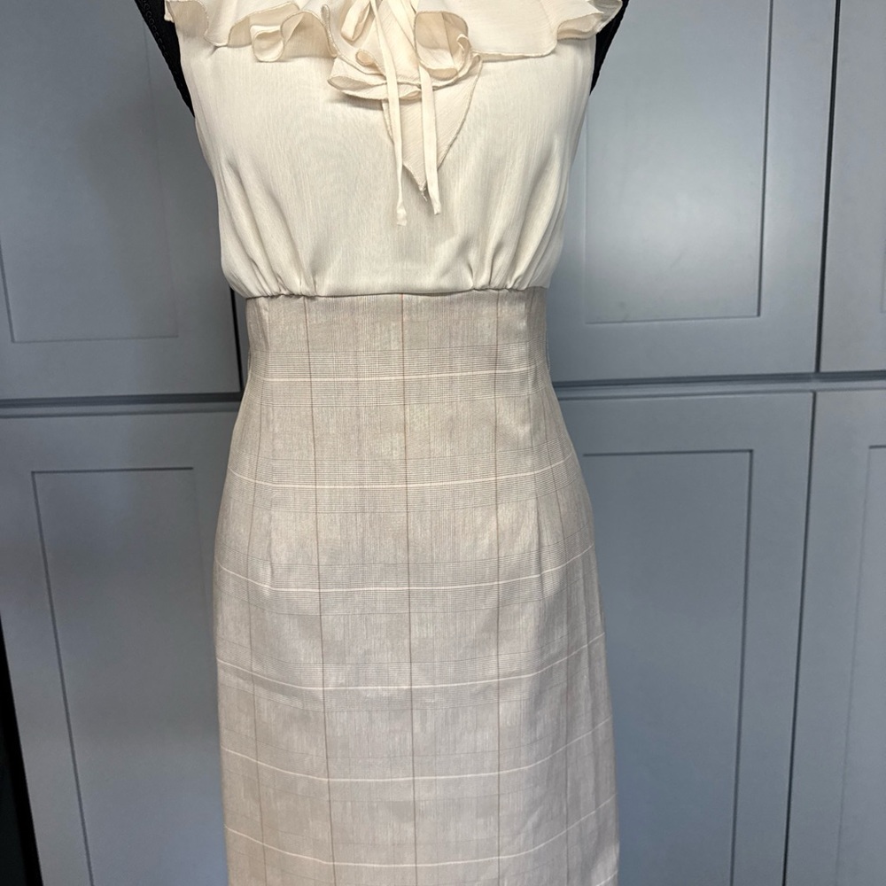 Rampage Dress Size youth‎ 5 Flutter Neck Pencil Bottom Open Back